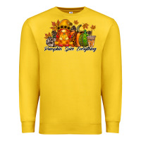 Lemon Pumpkin Spice Everything Premium Sweatshirt - RacoonDesign