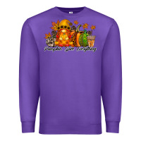 Purple Pumpkin Spice Everything Premium Sweatshirt - RacoonDesign