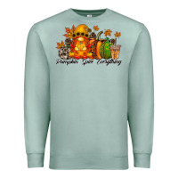 Seafoam Pumpkin Spice Everything Premium Sweatshirt - RacoonDesign