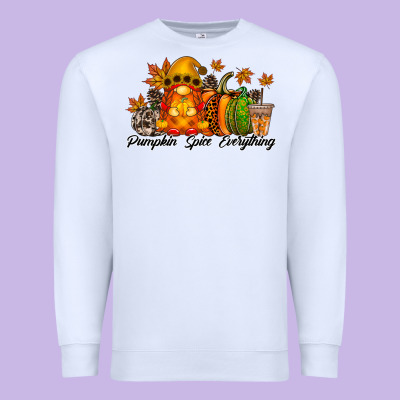 Pumpkin Spice Everything Premium Sweatshirt Designed By Racoondesign