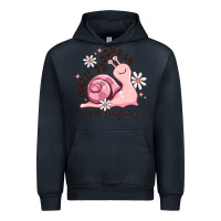 Navy snail progress is stil progress Urban Hoodie - MaliasSmallBusiness