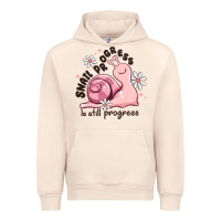 Sandshell snail progress is stil progress Urban Hoodie - MaliasSmallBusiness