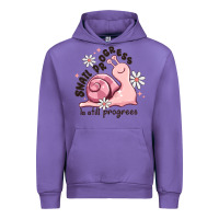 Tulip snail progress is stil progress Urban Hoodie - MaliasSmallBusiness