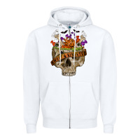 White sweet & sinister Zipper Hoodie - RanaPortraitStore