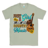 Matcha just a girl who loves country music Classic Tee - texasbilliewilder