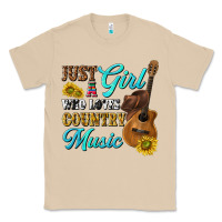 Mushroom just a girl who loves country music Classic Tee - texasbilliewilder