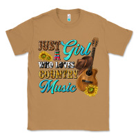 Toasted Coconut just a girl who loves country music Classic Tee - texasbilliewilder
