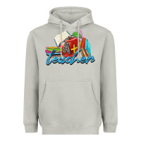Moon Dust a  teacher Heavyweight Hoodie - Zillion Design Studio