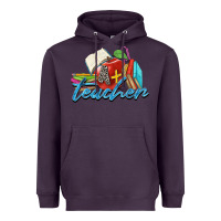 Plum a  teacher Heavyweight Hoodie - Zillion Design Studio