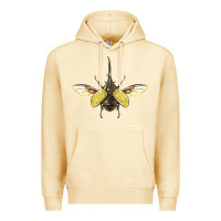 Pina Colada Hercules Beetle With Wings Premium Hoodie - LillyAllenDesigns