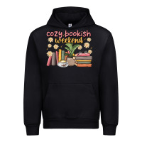 Black cozy bookish weekend Urban Hoodie - MaliasSmallBusiness