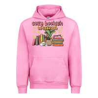 Fuchsia Pink cozy bookish weekend Urban Hoodie - MaliasSmallBusiness