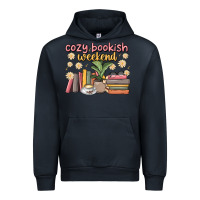 Navy cozy bookish weekend Urban Hoodie - MaliasSmallBusiness