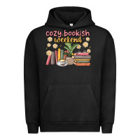 Pigment Black cozy bookish weekend Urban Hoodie - MaliasSmallBusiness