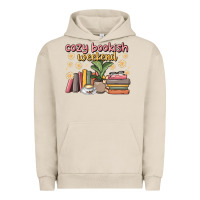 Pigment French Oak cozy bookish weekend Urban Hoodie - MaliasSmallBusiness