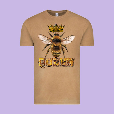 Queen Bee Vintage Tee Designed By Artiststas