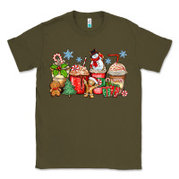 Army Green christmas coffee cups Classic Tee - Zillion Design Studio
