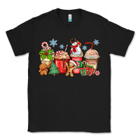 Black christmas coffee cups Classic Tee - Zillion Design Studio