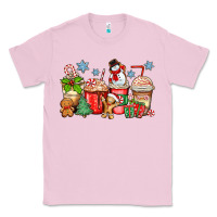 Bubblegum Pink christmas coffee cups Classic Tee - Zillion Design Studio