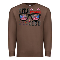 Chestnut star spangled stup Premium Sweatshirt - CowhideDigitalArt
