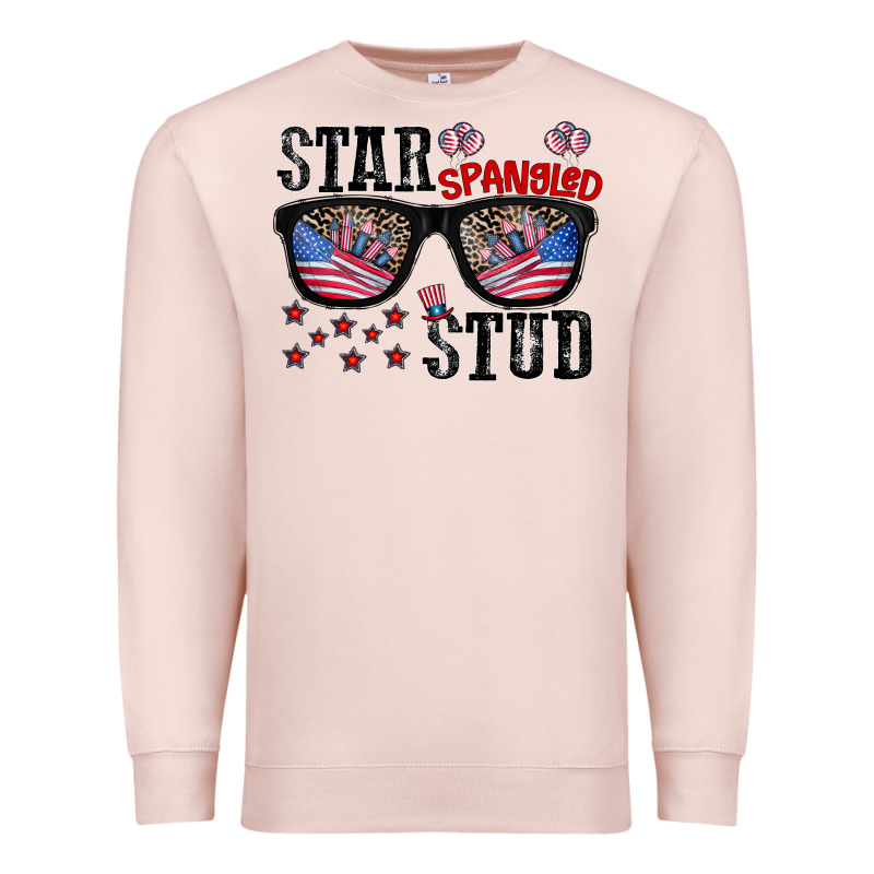 Star Spangled Stup Premium Sweatshirt by CowhideDigitalArt | Teevron