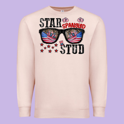 Star Spangled Stup Premium Sweatshirt Designed By Cowhidedigitalart