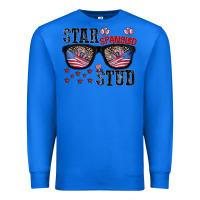True Royal star spangled stup Premium Sweatshirt - CowhideDigitalArt