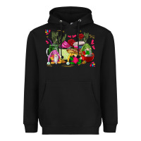 Black mexican gnomes with coffee cups Heavyweight Hoodie - CTS Tumbler Store