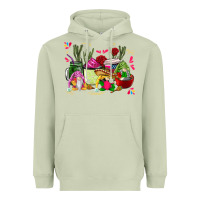 Matcha mexican gnomes with coffee cups Heavyweight Hoodie - CTS Tumbler Store