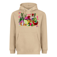 Mushroom mexican gnomes with coffee cups Heavyweight Hoodie - CTS Tumbler Store