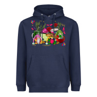 Navy mexican gnomes with coffee cups Heavyweight Hoodie - CTS Tumbler Store