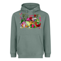 Sage mexican gnomes with coffee cups Heavyweight Hoodie - CTS Tumbler Store