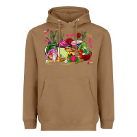 Toasted Coconut mexican gnomes with coffee cups Heavyweight Hoodie - CTS Tumbler Store