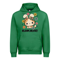 Emerald bloom bestie cat Urban Hoodie - MaliasSmallBusiness