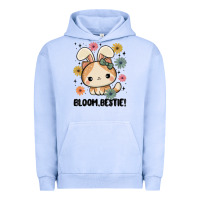Pigment Grape Ice bloom bestie cat Urban Hoodie - MaliasSmallBusiness