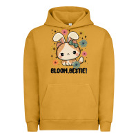 Pigment Peanut Butter bloom bestie cat Urban Hoodie - MaliasSmallBusiness