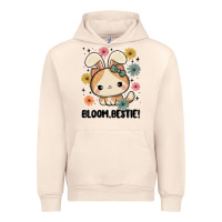 Sandshell bloom bestie cat Urban Hoodie - MaliasSmallBusiness