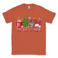 Copper 'tis the season pink christmas Classic Tee - Zillion Design Studio