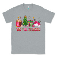 Heather Grey 'tis the season pink christmas Classic Tee - Zillion Design Studio