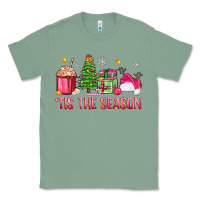 Sage 'tis the season pink christmas Classic Tee - Zillion Design Studio