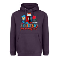 Plum assistant principal Heavyweight Hoodie - Zillion Design Studio