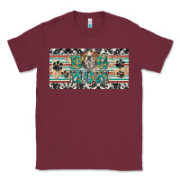 Burgundy dog mom english bulldog license plate template Classic Tee - BarkalooDesign