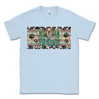 Dusty Blue dog mom english bulldog license plate template Classic Tee - BarkalooDesign