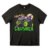 Asphalt Monster Crusher Heavy Core Tee - CowhideDigitalArt