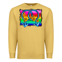 Antique Gold lgbtq gender gay symbol Premium Sweatshirt - HRA Design Shop