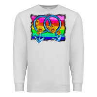 Dove Grey lgbtq gender gay symbol Premium Sweatshirt - HRA Design Shop