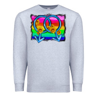 Heather Grey lgbtq gender gay symbol Premium Sweatshirt - HRA Design Shop