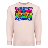 Pale Pink lgbtq gender gay symbol Premium Sweatshirt - HRA Design Shop