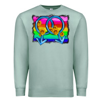 Seafoam lgbtq gender gay symbol Premium Sweatshirt - HRA Design Shop