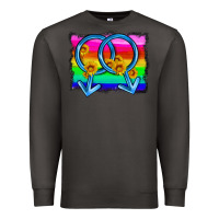 Smoke lgbtq gender gay symbol Premium Sweatshirt - HRA Design Shop